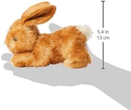 Aurora 8-inch Flopsie Rabbit, Brown Small Single