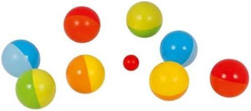 Goki 56658 Boule includes a cotton bag Baby Balls, multicoloured