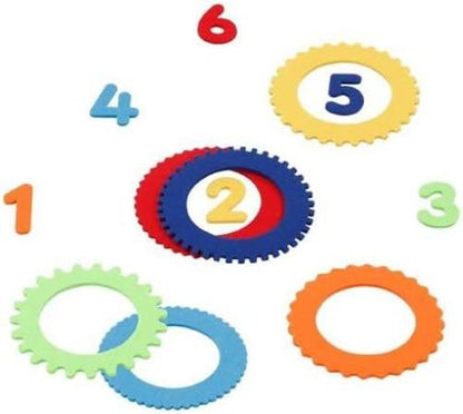 GOKI- Juego 6 Anillos Hechos de Fieltro, Multicolor, M (56776