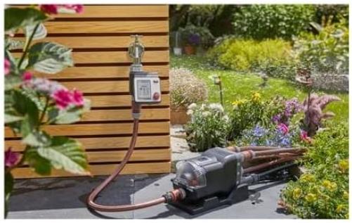 Gardena Water Distributor automatic: 6-point distributor, simple operation, space-saving, allows flexible use, ideal even at low water pressure, 3/4 inch outer threads (1197-20