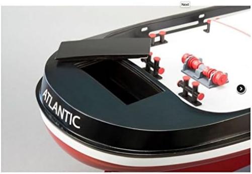 Artesanía Latina – Holz und ABS modellschiff – Schleppdampfer Atlantic - Modell 20210, Maßtab 1:50 - Modelle zu Bauen - Mittleres Niveau