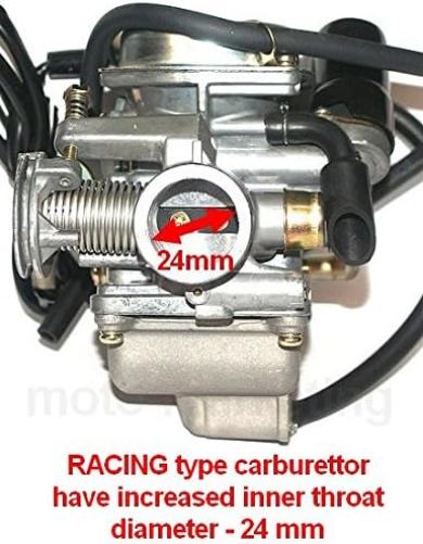 Other TUNING CARBURETTOR 24mm INLET MANIFOLD KIT for SUKIDA SPORTMAN 2 II 125