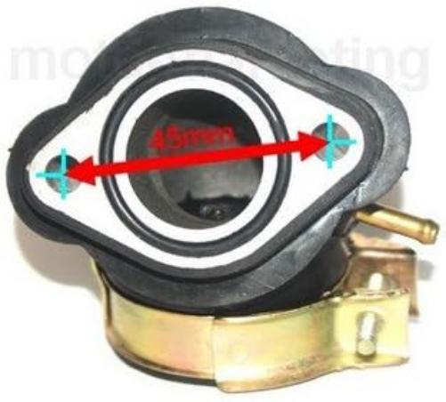 Other TUNING CARBURETTOR 24mm INLET MANIFOLD KIT for SUKIDA SPORTMAN 2 II 125