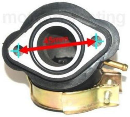 Other TUNING CARBURETTOR 24mm INLET MANIFOLD KIT for SUKIDA SPORTMAN 2 II 125