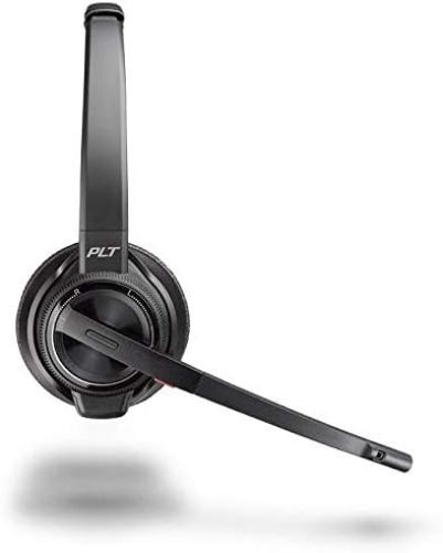 Headphones With Microphone Poly Savi W8220-M Black