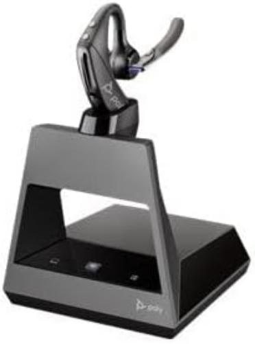 Plantronics - Voyager 5200 Office (Poly) - Bluetooth Over-the-Ear (Mono) Headset - Sound Guard-Noise Canceling Mic-Connects to Deskphone/PC Mac-Works with Teams (Certified), Zoom & more USB-A, BT, RJ9 Teams Certified: YES PC, Mobile, Deskphone