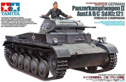 Tamiya 300035292 – 1:35 WWII German Armoured Combat II, Type A/B/C (1), Grey