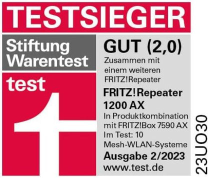 AVM Fritz!Mesh Set 7530AX Repeater AX 1200