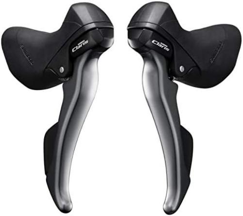 Shimano ST-R2000 Claris 8-speed road drop bar levers, double