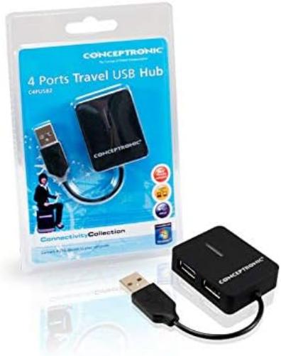 Conceptronic 4 Port USB 2.0 Mini Design Hub