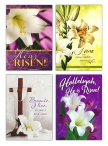 Warner Press Card-Boxed-Resurrection Blessings Assorted (Pack Of 12