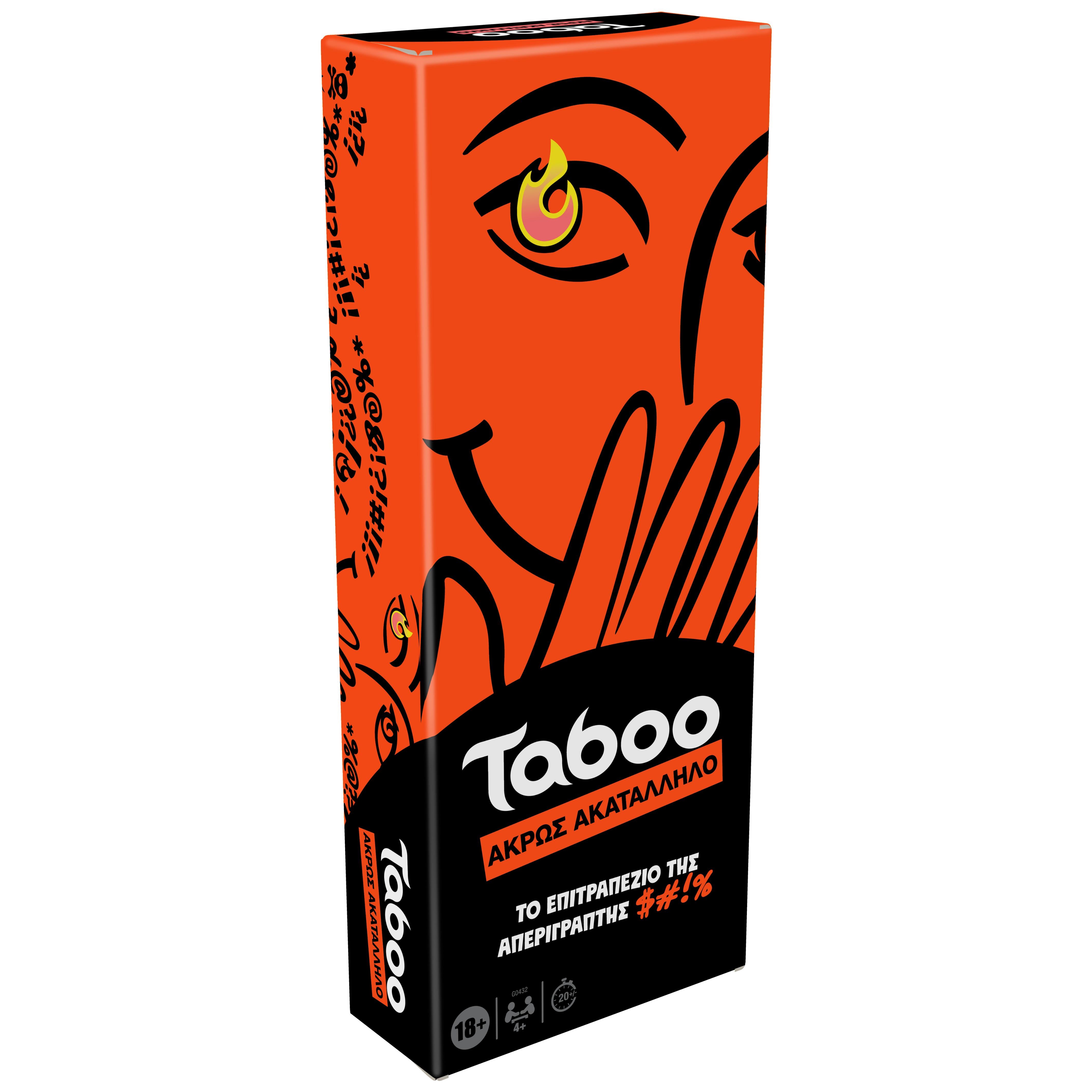 Hasbro Gaming Taboo Uncensored 20 min Card Game Party