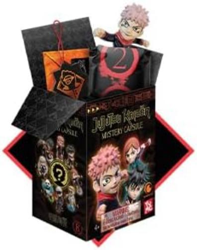 YuMe Jujutsu Kaisen Mystery Capsules, One Supplied, Character Will Vary, Official Collectible JJK Characters