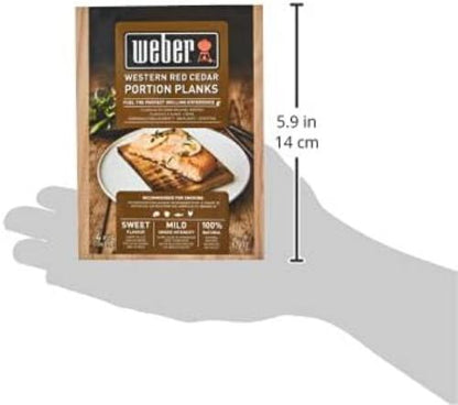 Weber - Western Red Cedar Portion Planks