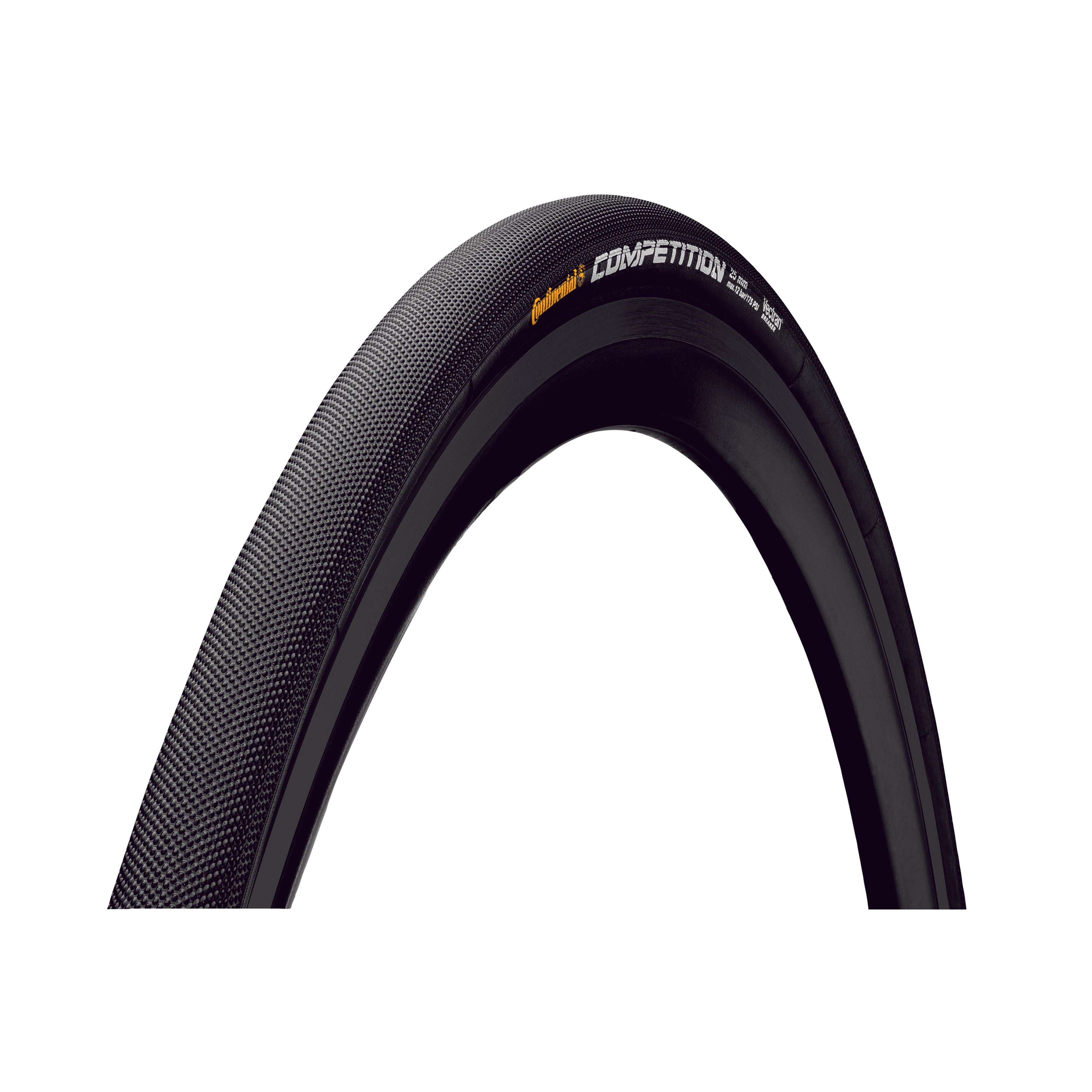 Continental Competition Tt Tyre Tubular Blackchili Compound Black/Black 28"X25Mm