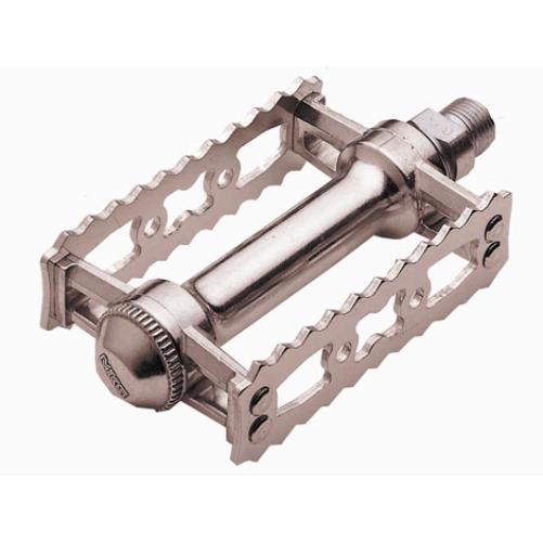 MKS pedals Sylvan Touring, silver, 2 pieces