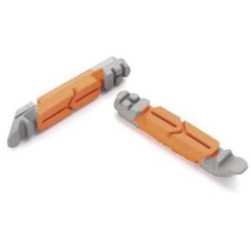 Ashima Road Brake Pad Insert 3 Function Orange & Grey Shimano