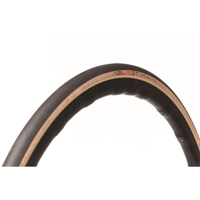 Panaracer Agilest TLR Folding Road Tyre Black/Amber 700X28C