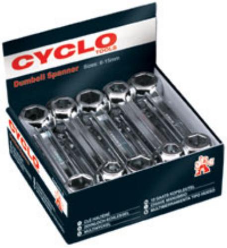 Cyclo Metric Dumbbell Spanners (Box Of 10)