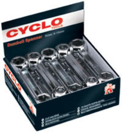 Cyclo Metric Dumbbell Spanners (Box Of 10)