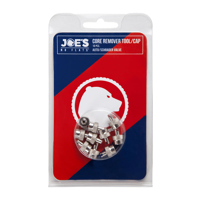 Joes NO FLATS, SCHRADER VALVE KEY/CAP (10PCS