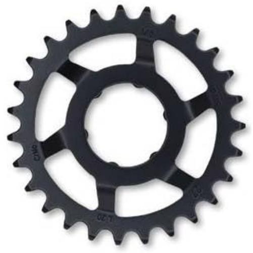 KMC Unisex - Adult Plug-In Sprocket - Black, 27 Teeth - 03378577