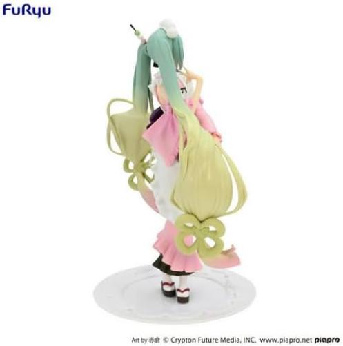 Hatsune Miku statuette PVC Exceed Creative Matcha Green Tea Parfait Cherry Blossom Ver. 20 cm