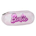 CERDÁ LIFE'S LITTLE MOMENTS Barbie Ovaal pennenetui – roze – 8,5 x 5 x 22,5 cm – ritssluiting – veelzijdig en duurzaam – origineel product, ontworpen in Spanje, Roze, Ovaal etui van Barbie