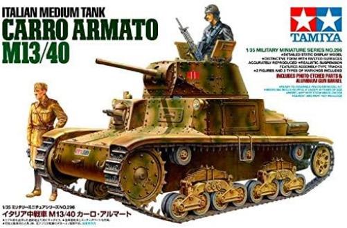 Tamiya 300035296 – 1:35 WWII Italian medium tank Carro Armato M13/40 (2