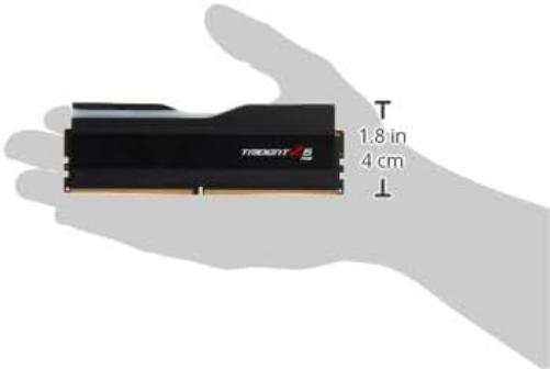 G.SKILL RAM F5-6000J4040F16GX2-TZ5RK DDR5 32GB PC 6000 CL40, Black
