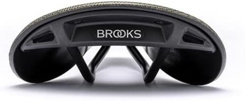 Brooks England Cambium C17 Carved,All-Weather, Waterproof Bike Saddle, Mud-Green, One Size