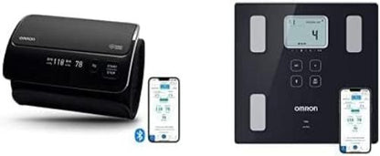 `Omron - Evolv All-In-One, Wireless, Upper Arm Blood Pressure Monitor - Black`
