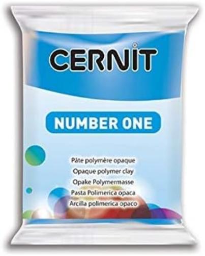 CERNIT CE0900056200 Nummer eins Lehm 56 G, blau, 7 x 5.5 x 1.5 cm