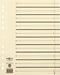 Pagna Trennblätter/44107-09 240x300x3mm chamois Inh.10