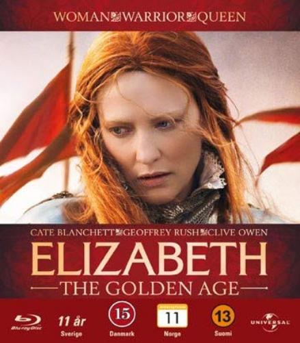 Elizabeth - The Golden Age (Blu-ray 2010) Region free Scandinavian Import