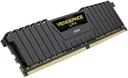 Corsair VENGEANCE LPX 32GB (2 x 16GB) DDR4 3600 (PC4-28800) C16 1.35V Desktop Memory - Black, CMK32GX4M2D3600C16
