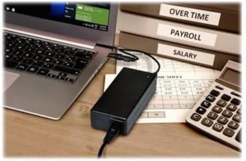 Port Connect Replacement Electric Power Supply for Dell 90W Laptops