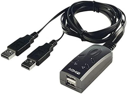 LINDY 2 Port USB KM Switch