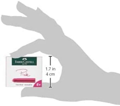 Faber-Castell 185506 Standard Ink Cartridges Standard Pink
