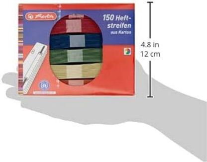 Herlitz Recycling Cardboard Filing Strip - Assorted (Pack of 150) 150 Stück