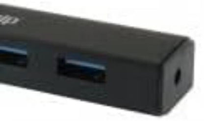 Equip USB-Hub 4Port USB 3.0, schwarz