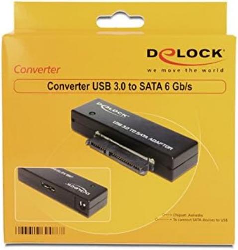 DeLOCK Converter USB 3.0 EXT. > SATA 22 Pin 6 Gb/s