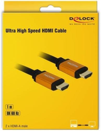 DELOCK HDMI-Kabel Ultra HighSpeed HDMI 48 Gbps 8K