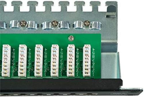 EFB-Elektronik Patchpanel STP 24xRJ45 Cat.6, 19“ 1HE,