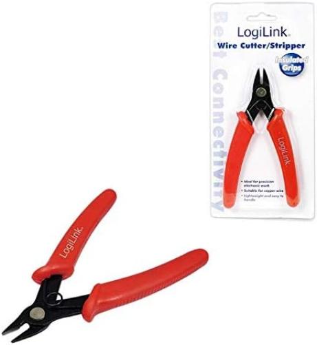 LogiLink Professional Seitenschneider (45° gewinkelt) für Drahtdurchmersser 20-24 AWG