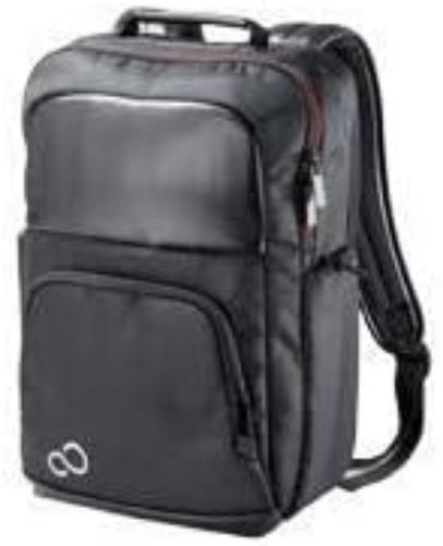 FUJITSU Pro Green Backpack 14 for NB up to 35.56 cm 14 Inch. 2 facers and 1 front pocket for accessories