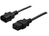 PowerWalker 91010040 - Cable (Male connector / Female connector, C14 acoplador, C19 acoplador, 10 A, Negro