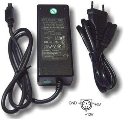 Ersatznetzteil 34W für aixcase-Gehäuse 3.5"/5.25" (6pin-Stecker)