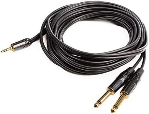Monkey Banana Solid Link Kabel 2x6.3 mono/3.5 ster