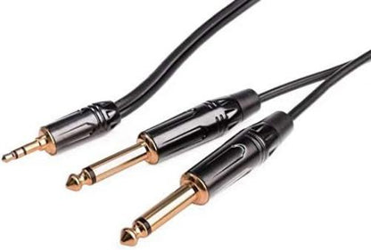 Monkey Banana Solid Link Kabel 2x6.3 mono/3.5 ster